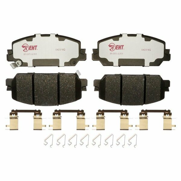 R/M Brakes BRAKE PADS OEM OE Replacement Hybrid Technology EHT2036H